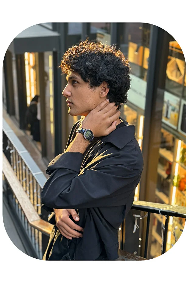 Kompakt Şık Akıllı Saat Sesli Görüşme Özellikli